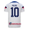 Virallinen Fanipaita Yhdysvallat Christian Pulisic 10 Kotipelipaita MM-Kisat 2022 - Miesten